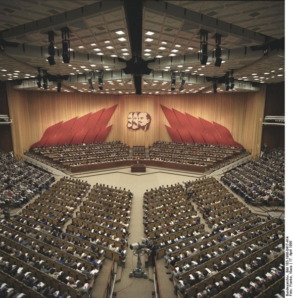 XI. Parteitag der SED in Ost-Berlin (17.-21. April 1986)